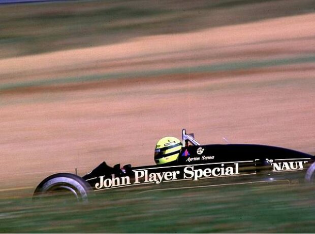 Ayrton Senna Lotus 1986