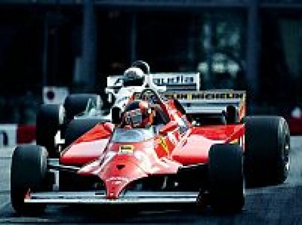 Gilles Villeneuve, Alan Jones 1981 Gilles Villeneuve, Alan Jones 1981