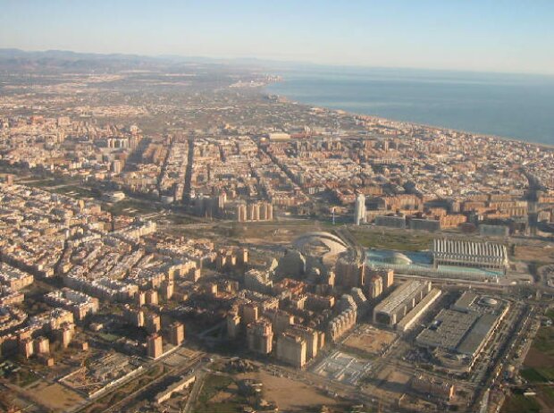 Barcelona aus der Vogelperspektive
