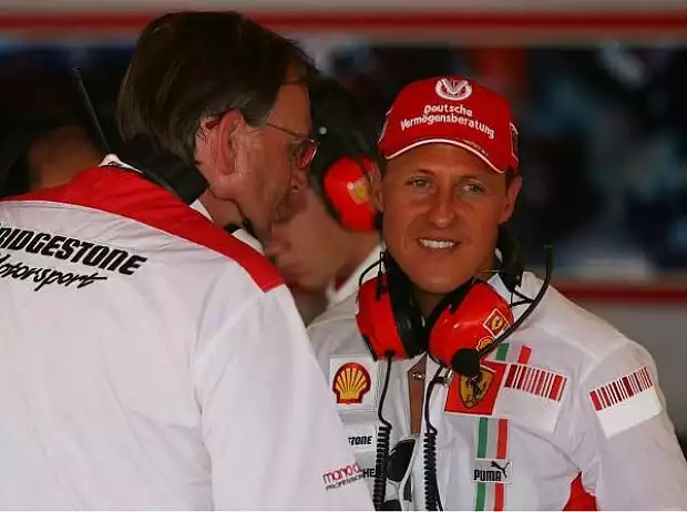 Kees van de Grint und Michael Schumacher Titel-Bild zur News: Kees van de Grint und Michael Schumacher