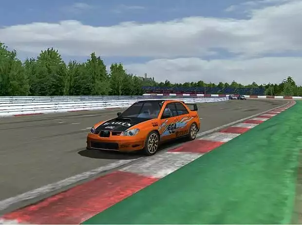 rFactor Lancer Evo IX vs. Impreza WRX STi-Modifikation Titel-Bild zur News: rFactor Lancer Evo IX vs. Impreza WRX STi-Modifikation