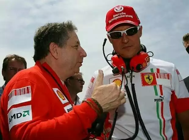 Jean Todt Michael Schumacher Titel-Bild zur News: Jean Todt Michael Schumacher