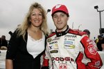 Kasey Kahne (Evernham) mit Mutter Tammy Kahne