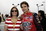 Jeff Gordon (Hendrick) mit Mutter Carol Bickford