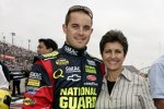 Casey Mears (Hendrick) mit Mutter Carol Mears