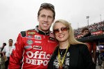 Carl Edwards (Roush) mit Mutter Nancy Sterling