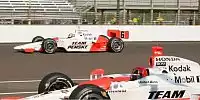Helio Castroneves Sam Hornish Jr. Penske