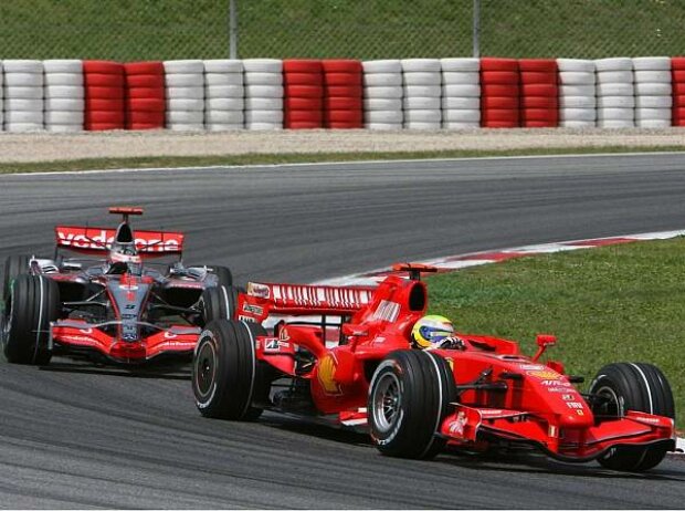 Titel-Bild zur News: Felipe Massa Fernando Alonso