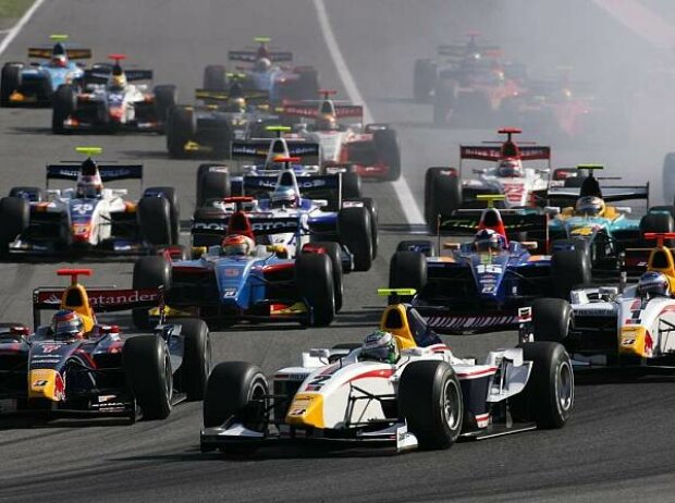 Start GP2 Barcelona Start GP2 Barcelona
