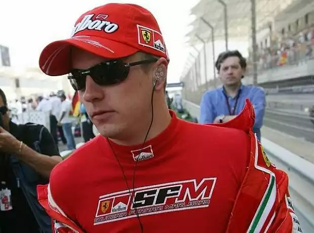 Kimi Räikkönen Ferrari Titel-Bild zur News: Kimi Räikkönen Ferrari