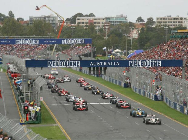Titel-Bild zur News: Start in Australien 2006