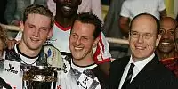 Maro Engel, Michael Schumacher, Fürst Albert