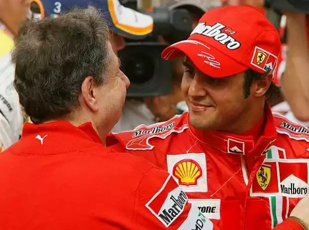 Titel-Bild zur News: Jean Todt Felipe Massa