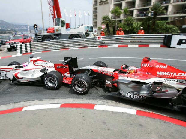 Franck Montagny und Tiago Monteiro Franck Montagny und Tiago Monteiro