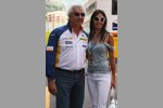 Flavio Briatore (Teamchef) (Renault) mit seiner Verlobten Elisabetta Gergoraci