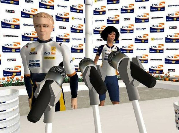 Titel-Bild zur News: Heikki Kovalainen in Second Life