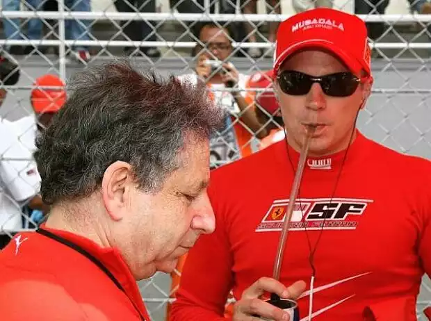 Titel-Bild zur News: Kimi Räikkönen Jean Todt (Teamchef)