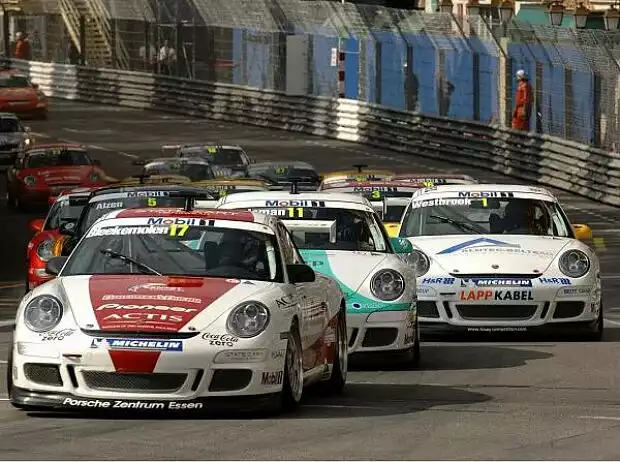 Start Porsche Supercup Monaco Titel-Bild zur News: Start Porsche Supercup Monaco