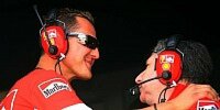 Michael Schumacher mit Jean Todt