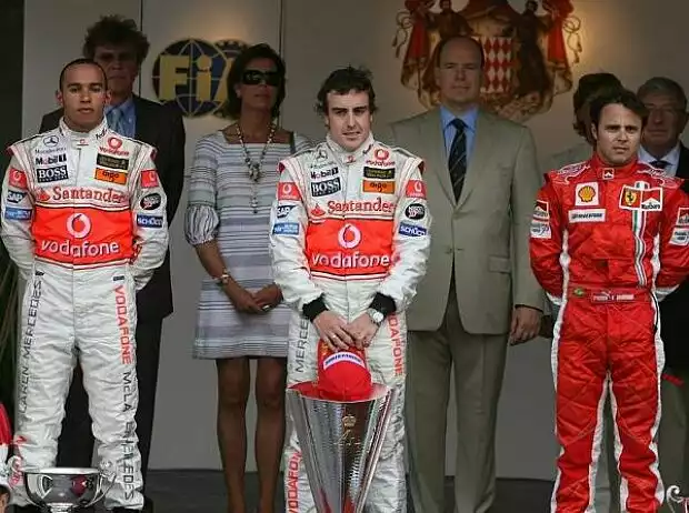 Podium in Monaco 2007 Titel-Bild zur News: Podium in Monaco 2007