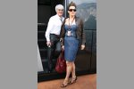 Bernie Ecclestone (Formel-1-Chef) mit Ehefrau Slavica