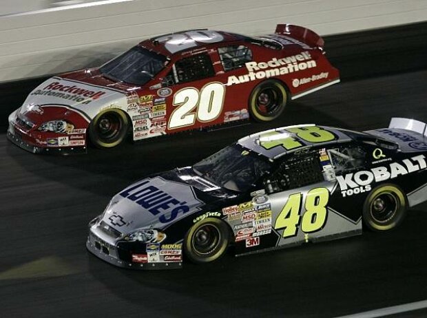 Denny Hamlin Jimmie Johnson Denny Hamlin Jimmie Johnson