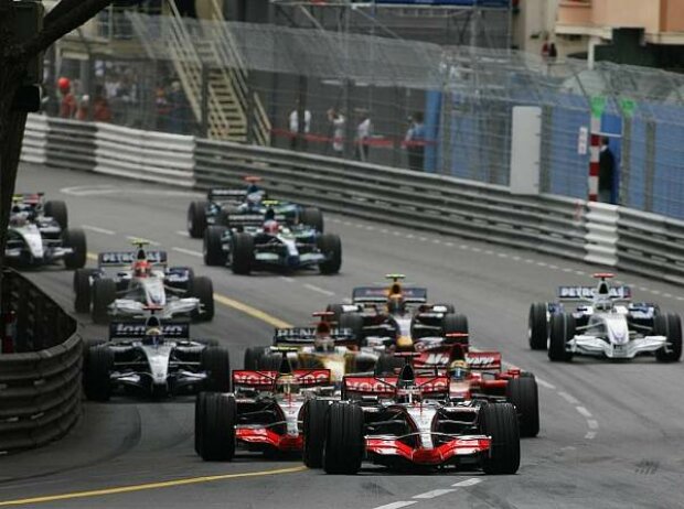 Start in Monaco 2007 Start in Monaco 2007