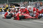 Dan Wheldon (Ganassi) beim Stopp