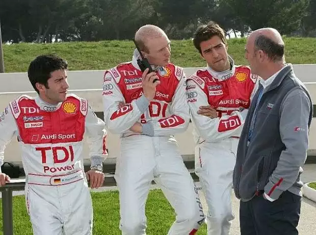 Mike Rockenfeller, Alexandre Prémat, Lucas Luhr, Wolfgang Ullrich Titel-Bild zur News: Mike Rockenfeller, Alexandre Prémat, Lucas Luhr, Wolfgang Ullrich