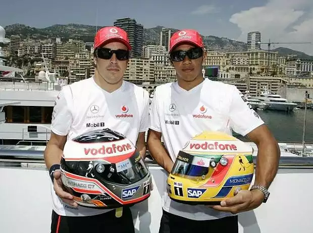 Fernando Alonso Lewis Hamilton Titel-Bild zur News: Fernando Alonso Lewis Hamilton