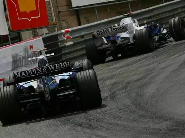 Nick Heidfeld vor Nico Rosberg Titel-Bild zur News: Nick Heidfeld vor Nico Rosberg