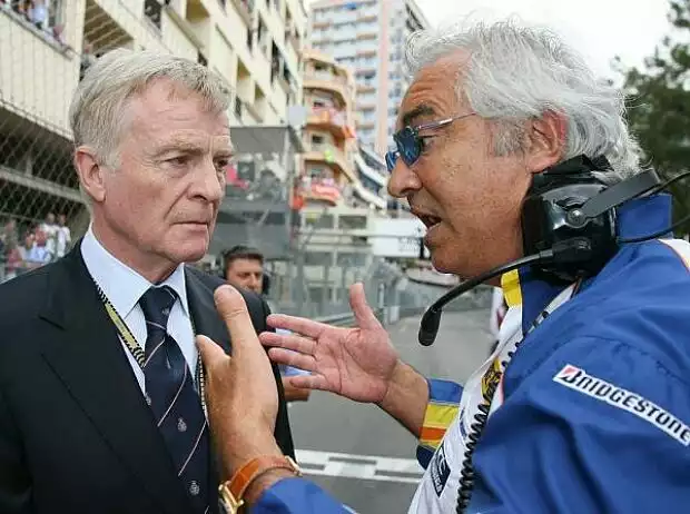 Max Mosley und Flavio Briatore Titel-Bild zur News: Max Mosley und Flavio Briatore