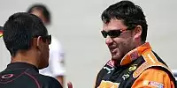 Juan Pablo Montoya Tony Stewart
