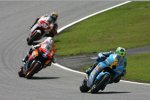  Chris Vermeulen vor Nicky Hayden und Alex Hofmann