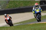  Valentino Rossi vor Daniel Pedrosa