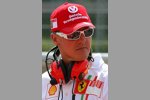 Michael Schumacher Fernando Alonso (Ferrari) (McLaren-Mercedes) 