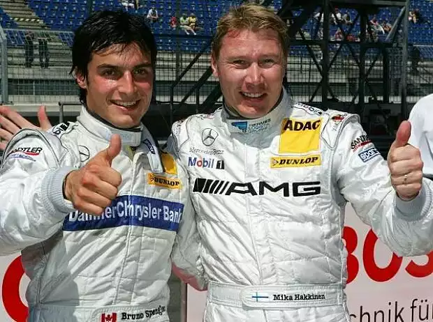 Bruno Spengler, Mika Häkkinen Titel-Bild zur News: Bruno Spengler, Mika Häkkinen