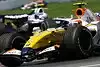 Bild zum Inhalt: Kovalainen überglücklich, Fisichella am Boden