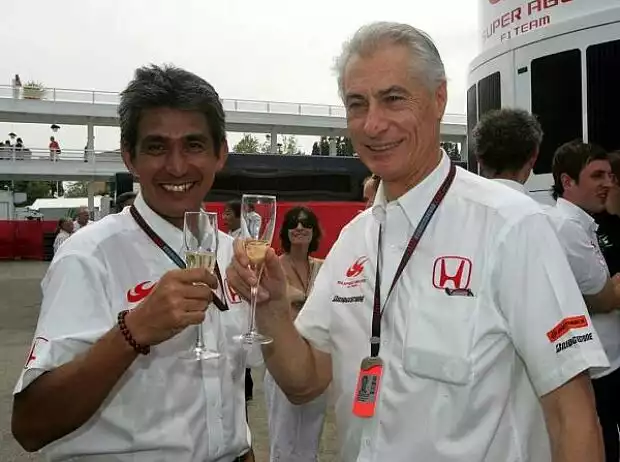 Titel-Bild zur News: Aguri Suzuki und Daniele Audetto