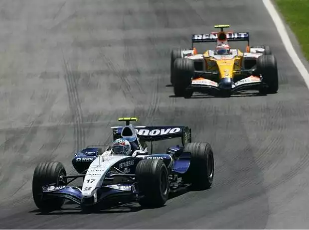 Alexander Wurz vor Heikki Kovalainen Titel-Bild zur News: Alexander Wurz vor Heikki Kovalainen