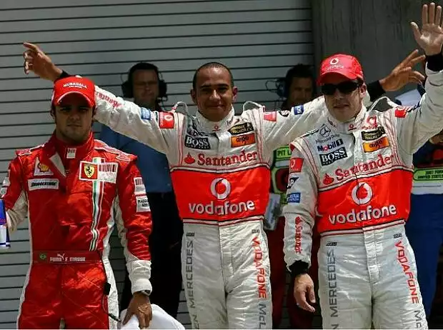 Felipe Massa, Lewis Hamilton, Fernando Alonso Titel-Bild zur News: Felipe Massa, Lewis Hamilton, Fernando Alonso