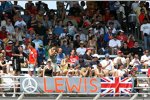 Fans von Lewis Hamilton (McLaren-Mercedes) 