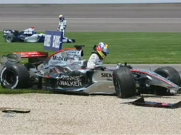 Titel-Bild zur News: Juan-Pablo Montoya und Mark Webber