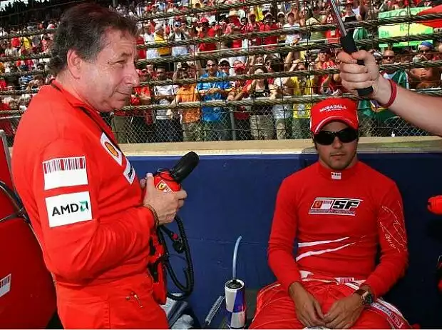 Titel-Bild zur News: Jean Todt mit Felipe Massa