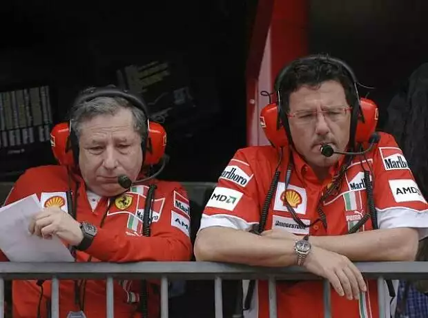 Jean Todt und Luca Baldisserri Titel-Bild zur News: Jean Todt und Luca Baldisserri