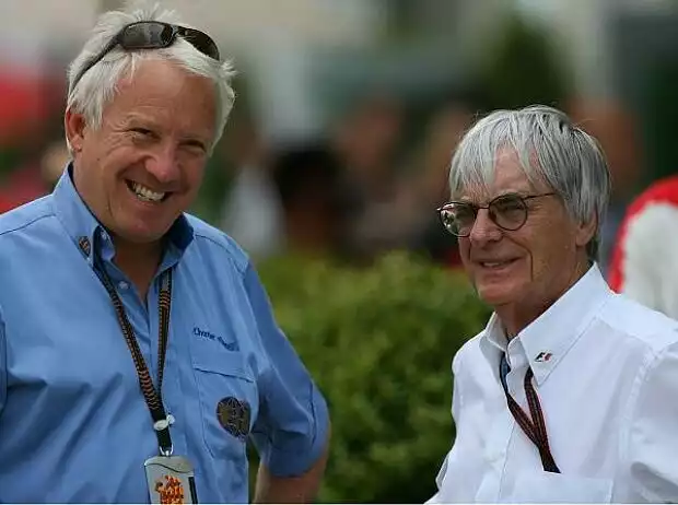 Charlie Whiting und Bernie Ecclestone Titel-Bild zur News: Charlie Whiting und Bernie Ecclestone