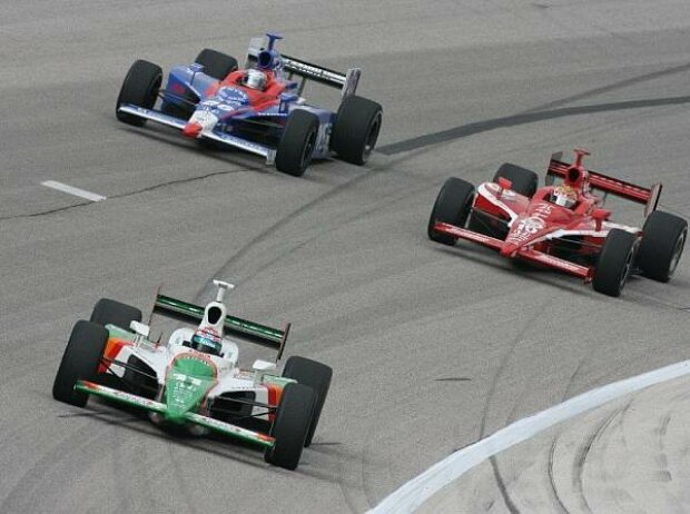 Tony Kanaan Dan Wheldon Marco Andretti Tony Kanaan Dan Wheldon Marco Andretti