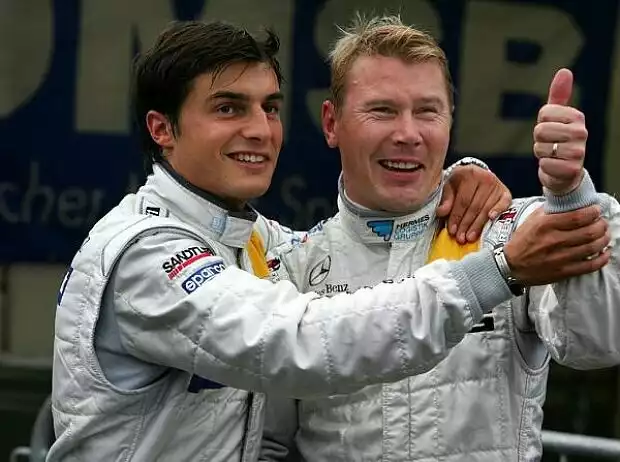 Mika Häkkinen; Bruno Spengler Titel-Bild zur News: Mika Häkkinen; Bruno Spengler