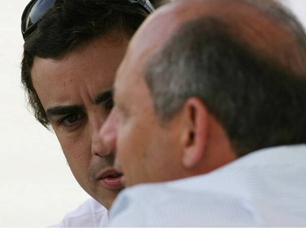 Fernando Alonso und Ron Dennis