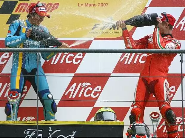 Chris Vermeulen und Casey Stoner Titel-Bild zur News: Chris Vermeulen und Casey Stoner